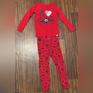 Gap Star Wars Valentines Day Pajamas 4T